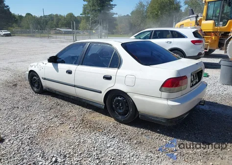 1998 Honda Civic Lx из США, поврежденный, VIN 2HGEJ6677WH518333